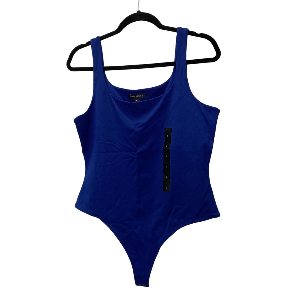 NWT Banana Republic navy thong bodysuit
